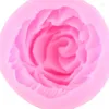 Bakning Mögel Rose Flower Silicone Cake Mögel Fondant Mold Kök Choklad spetsar Mögel Bröllopsdekorationer