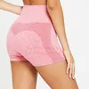 Pantalones elásticos de cintura alta para fitness de verano para mujer