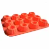 Stampi da forno Stampo per torta in silicone Muffin Cupcake Ciambella Cioccolato Fondente Stampo antiaderente