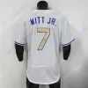 Custom Baseball Jersey Bobby Witt Jr. George Brett Bo Jackson Patrick Mahomes Zack Greinke Chapman MJ Melendez Perez Vinnie Pasquantino Pratto Hernandez