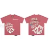 T-shirt pour hommes de concepteur Tops FOG-rrr123 Co marque High Street Fashion Brand Loose Angel Col rond Manches courtes T-shirt pour hommes Poitrine surdimensionnée 130 cm