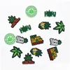 Chaussures Pièces Accessoires Wholwsale Green Leaf Clog Charms Pour Boucle Décoration Braclet Anniversaire Chritmas Gift Drop Delivery Sh Dhctv