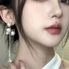 Dangle Earrings Fashion StatementEarring long Pearl Bling Tassel for女性の結婚式の毎日のペンダントジュエリーギフト