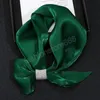 Luxury Satin Silk Neck Tie Scarf for Women Hair Bands Ribbon Headband Kerchiecf Bandana Skinny Wrist Wraps Sunscreen Neck Guard