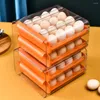 Storage Bottles Egg Drawer Box Refrigerator Type Kitchen Double-layer Anti-drop Container Fresh-keeping Holder Tray