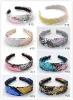 2019 Fashion Mermaid Sequin Fears Fears 20 Colours Hair Hoop cekin dla kobiet klamry do włosów na kolorową imprezową biżuterię do włosów jy24