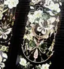 Emballage cadeau Vintage confortable vert papillon blanc Floral Washi ruban pour animaux de compagnie pour planificateur fabrication de cartes bricolage Scrapbooking Plan autocollant décoratif