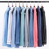 Men's Casual Shirts In Shirt Plus Size Cotton Full For Men Oxford Long-sleeve Slim Fit Formla Single Pocket Office Clothes Tops