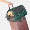 Chien transporteur Pet sac grande capacité extérieur Portable chat voyage pliable petit sac à main luxe