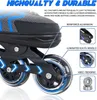 Inline Roller Skates Nattork Adjustable Inline Skates for Kids and Adult Safe and Durable Inline Skates Outdoor Indoor Roller Skates for Kids HKD230720