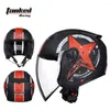 Casques de moto Tanked-Racing Open Face Casque T536 Scooter Capacete De Moto Cascos Casque Pour Hommes Femmes