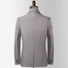 Ternos masculinos primavera verão blazer de linho fino jaqueta de negócios casual de alta qualidade festa roupas de casamento slim fit outwear