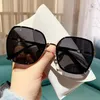 Sonnenbrille 2023 Mode Frauen Übergroßen Gradienten Kunststoff Marke Designer Brillen Weibliche Sonnenbrille UV400 Lentes De Sol Mujer