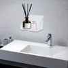 保管ボックスマルチ機能メイクアップラック壁取り付けられたブラシコンテナポータブル化粧箱用バスルーム用