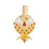 Elegante Vintage-Parfümflaschen im Nahen Osten im Dubai-Stil, goldfarbene Glasflasche mit ätherischem Öl, nachfüllbare Duftflasche