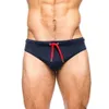 Мужские купальные костюмы сексуального мужчины бренд для плавания отжимания накладки Swim Trunks с низкой талией мужские трусы для купальных костюмов Боксеры.