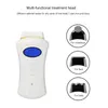 Face Massager Microcurrent ion galvanized mini electric handheld spa device with 3 massage heads USB enhancement beauty EMS gel skin care 230720