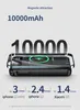 Power Bank magnetico 5W Ricarica wireless 20000mA Cavi rimovibili autonomi Alimentatore mobile 22,5W Ricarica rapida Xiaomi L230619
