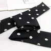 Szaliki kropki kobiety krawat męski bawełniany bawełniany szalik na szyi biznes
