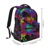 Backpack School Bag For Girls Boys Laptop Backbag Children Boho Butterflies Pack