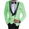 Costumes pour hommes décontracté 3 pièces costume pour hommes 2023 formel affaires mariage marié Tuxedos (veste pantalon noir) personnalisé