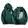 Sudaderas con capucha para hombre Sudaderas Attack on Titan Sudadera con capucha para hombre Sudaderas con capucha de Anime Hombres Mujeres Streetwear Pullover Harajuku Shingeki no Kyojin Sudadera con capucha Ropa 230721