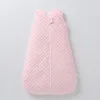 Sleeping Bags Baby Bag for Autumn Winter Minky Dot Quilted Sleep Sack born Bedding Swaddle Blanket Infants Toddlers 230724
