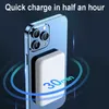 PD20W Magnetic Power Bank 10000mAh Magsafing Charge Rapide Batterie Externe Pour Iphone 13 Portable Chargeur Sans Fil Pour Huawei L230619