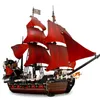 Action Toy Figures 16006 The Black Pearl Model 6002 Building Blocks Bricks Boat Vessels Movie Kids 4184 Birthday Present 80034 230724