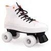 Inline Roller Skates Factory Direct Sales Double Line Roller Skates 4 PU Flash Wheels Skating Shoes Patines Outdoor Training Sneakers HKD230720