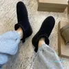 Designer - Australia Classic Warm Boots Womens Mini Half Snow Boot Inverno Pelliccia piena Soffice pelliccia di raso Stivaletti Stivaletti pantofole US4-13