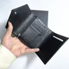 organisateur de poche luxes Designer noir porte-carte d'identité porte-passeport porte-cartes pour hommes porte-cartes de crédit en cuir véritable porte-clés porte-monnaie classique porte-monnaie pour femme