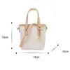 New Light Luxury Women's Bag Trendy Fashion Vegetable Basket Water Bucket Women's Bag Single Shoulder Crossbody Handheld Bag