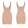 Women's Shapers Women's Full Slip Shapewear Dress Bodysuits Lingerie with Lace Firm Control Open Bust Waist Cinchers Body Shaper Dresses 230721