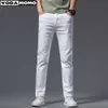 Pantalones vaqueros para hombre 2023 Primavera y verano Nueva tendencia de moda Pantalones vaqueros para hombre Elástico informal Cómodo Pantalones de pie pequeño de alta calidad pantalones hombre L230724