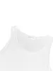 Regatas masculinas Winkinlin Colete de malha respirável para treino de verão, sem mangas, cor sólida, camisetas ao ar livre, academia, músculo (preto