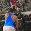 MEN S TANK TOPS العلامة التجارية للياقة البدنية كمال الأجسام المفردات الأعلى من الرجال عضلات القميص الرياضي سترات القطن Stringer 230724