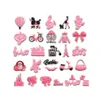 Shoe Parts Accessories Pink Sweety Hole Clog Part Charms Buckle Pvc Soft Rubber Garden Charm Wholesale Drop Delivery Shoes Dhrkn Dhvwt