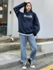 Felpe con cappuccio da donna Better Be Here To Cotton Felpe con cappuccio Outdoor Daily Pullover Street Creativity Felpe Hip-Hop Casual Donna Abbigliamento sportivo