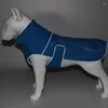 Vêtements pour chiens Vestes d'automne et d'hiver Vêtements chauds Matériau polaire Effet réfléchissant sur le manteau