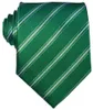 Bow Ties Men's Necktie Red Black White Classic 9cm Print Striped Silk Tie 3.6 Inch Slike