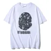 Summer Mens Designer Tees Casual Man Loose Tees med bokstäver Tryck Kort ärmar Top Sell Luxury Men T -shirt