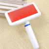 Red Puppy Cat Hair Grooming slicker combis grilling brush tool Quick Clean Tool Pet Brand New New2523