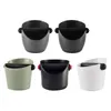 Tools Durable Espresso Knock Box Shock Absorbent Coffee Waste Bin with Removable Knock Bar Coffee Knock Box for Bar Shop Worktop Home