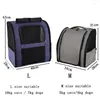 Chat transporteurs transporteur sac à dos grand espace respirant sac de voyage sortant pour chats petits chiens Transport fournitures pour animaux de compagnie