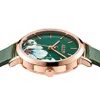 2022Julius Montre Vert Frais Fille De Mode Montre Fleur Conception Délicat Cadeau Montre Horloge Pour GF Avec Emballage Boîte-Cadeau JA-1089235w