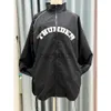 Men's Jackets KPOP ATEEZ THE FELLOWSHIP BREAK THE WALL 2022 WORLD TOUR Thunder Print Harajuku Cardigan Stand Collar Zipper Jacket Outerwear J230724