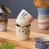 Cups Saucers Japanese-style Ceramic Antique White Wine Cup Sake Set Home Retro Coffee Pot Shochu Classical Teacup