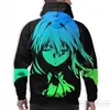 Erkek Hoodies Mens Sweatshirt Kadınlar için Komik Violet Evergarden - Normal Versiyon Baskı Gündelik Hoodie Streatwear