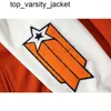 Nouveau 23ss Hommes Vestes Lâche À Capuche Varsity Hommes Femme Automne Hiver Motif Broderie En Cuir Manches Surdimensionné Baseball Femmes Hommes Letterman Veste